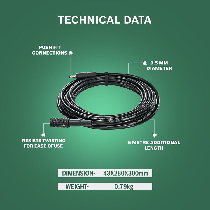 Bosch Verlängerungsschlauch 6 m (160 bar)