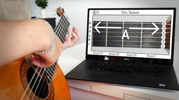 Gitarre Lernen für Anfänger - Das Gitarrenbuch für Erwachsene inkl. QR-Codes mit über 100 Video- und