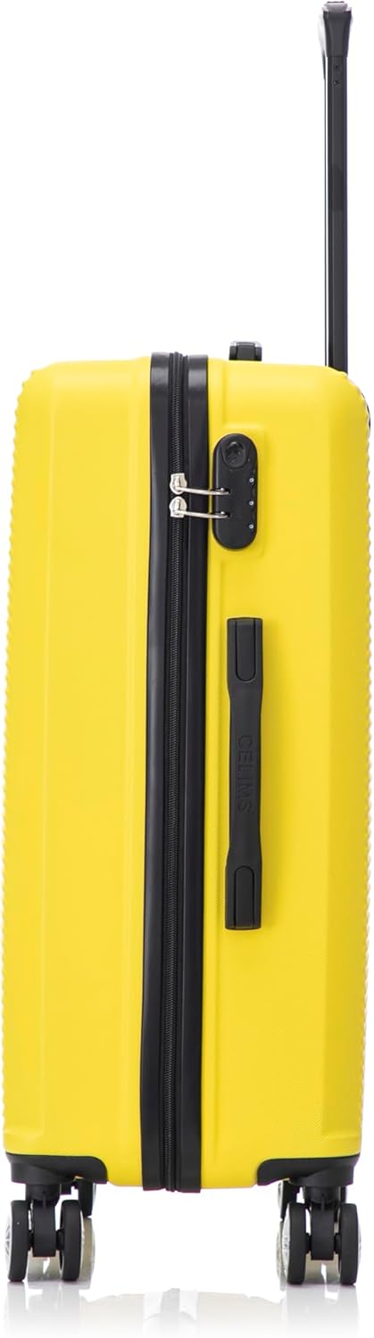 CELIMS - Handgepäck-Koffer mit Kosmetikkoffer 30 cm, zugelassen bei 100+ Fluggesellschaften | Kleine
