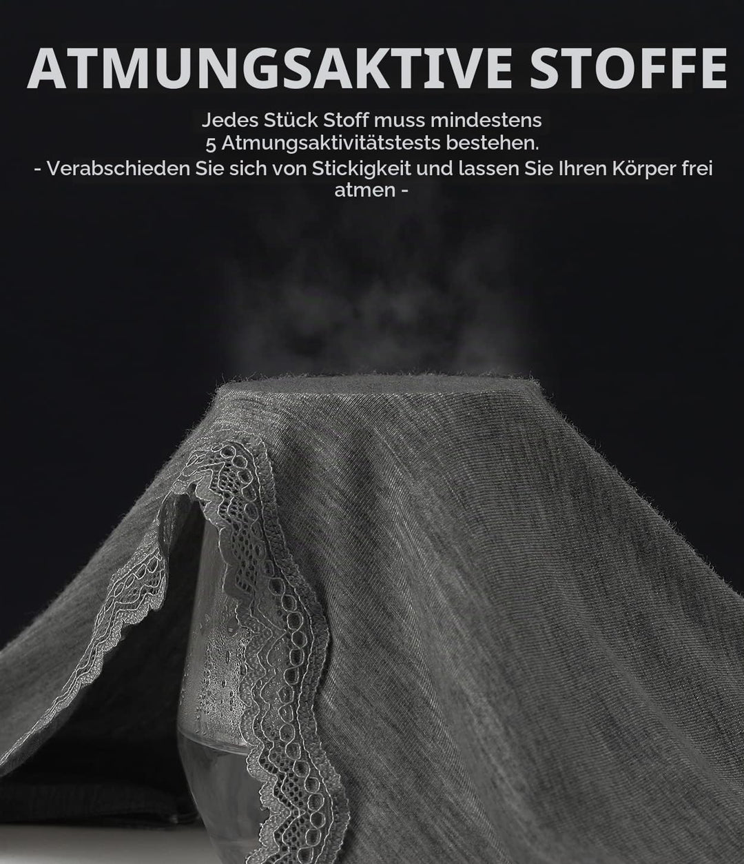 Damen Tanktop mit Spitzen Unterhemd Spaghettiträger Basic Top V-Ausschnitt Verstellbare Trägertop 4e