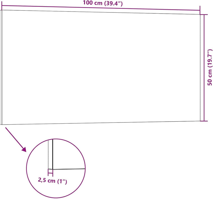 HGNFREF Graue Wandpaneele 100x50 cm, 10 Stück EPS-Schaum mit Ziegelmuster für Wohnzimmer, Schlafzimm