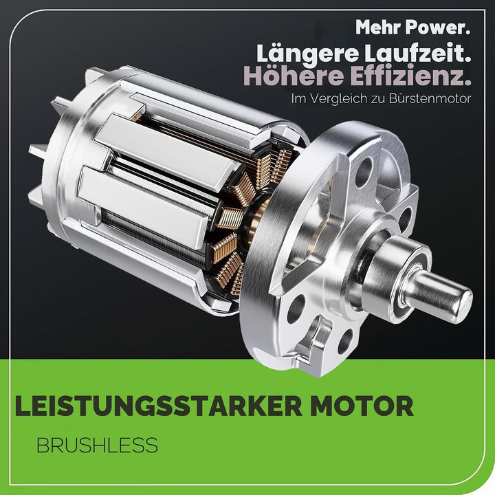 Greenworks Kompakter kabelloser Holzfräser, 24 V, 5 variable Geschwindigkeiten, 30.000 U/min, leicht