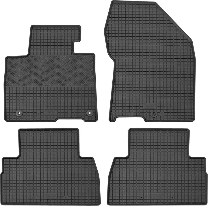 Passgenaue Kofferraumwanne und Gummifussmatten geeignet für Hyundai Santa Fe 5-Sitzer ab 2019 + Gurt