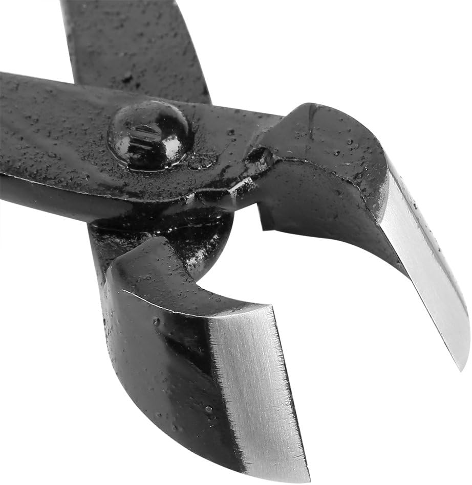 Bonsai Tools Knopfschneider, 205 mm Zweigknopfschneider aus Zinklegierung mit runder Gartenschneide
