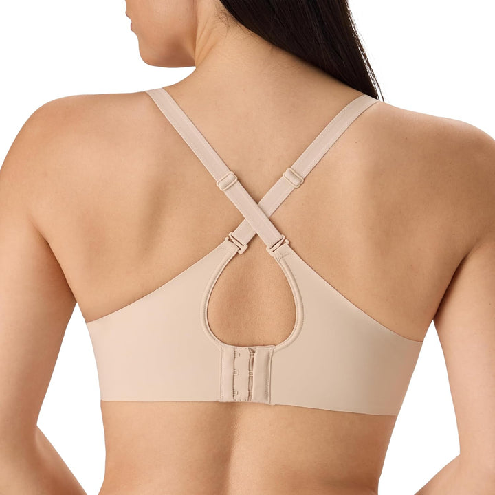 Maidenform Damen Comfort Devotion Full Coverage Underwire Bra BH mit voller Abdeckung 40D Almond, 40