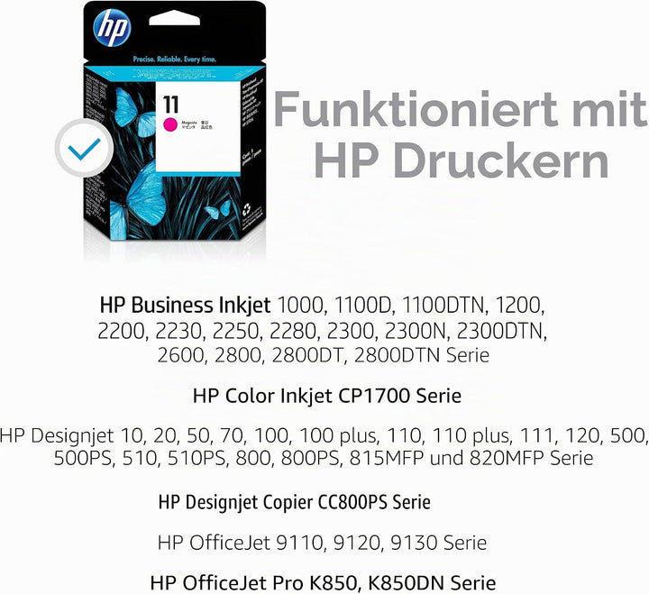 Hewlett-Packard C4812A Druckkopf magenta Nr. 11