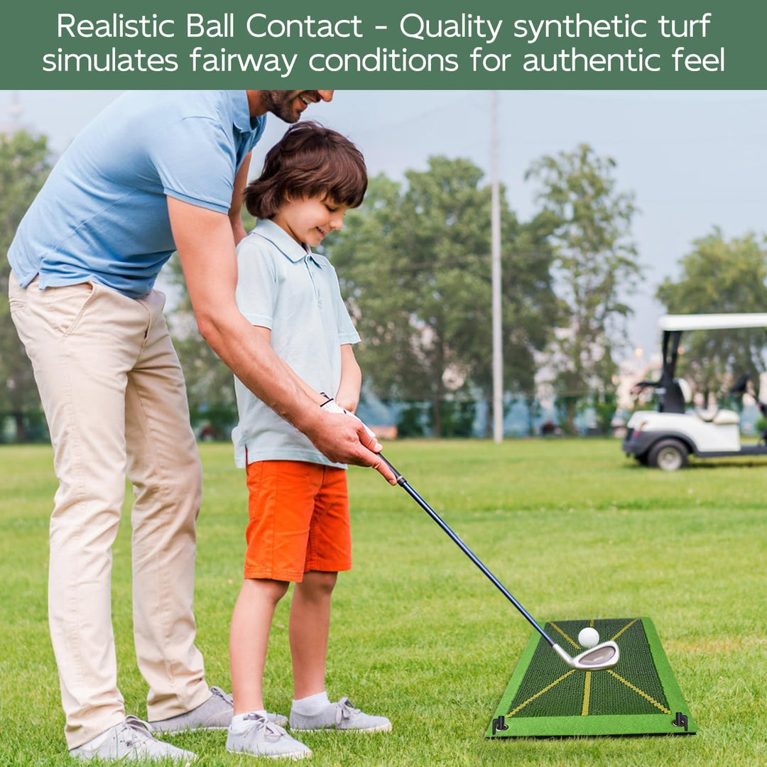 Golfmatte, Golftrainingsmatte mit sofortigem Feedback, tragbare Schwungtrainingshilfe, Golf-Schlagma