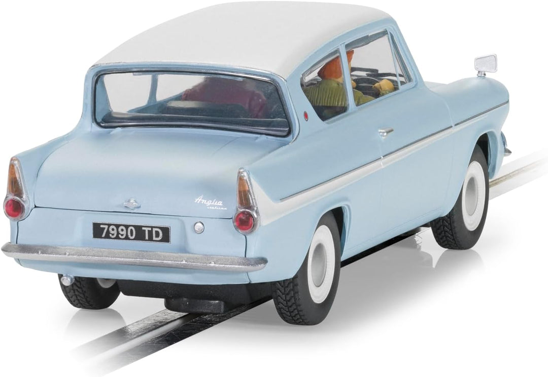 Scalextric C4504 1:32 Ford Anglia 105E Harry Potter HD - Slotcar, Rennbahn, Auto für Rennbahn, Rennb
