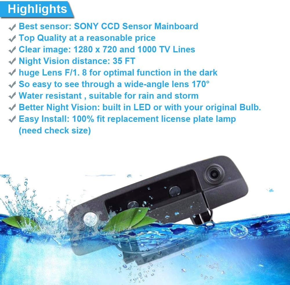 Auto Dritte Dachoberseitenbremse-Lampenkamera Bremslicht-hintere Ansicht-Unterstützungskamera für 20