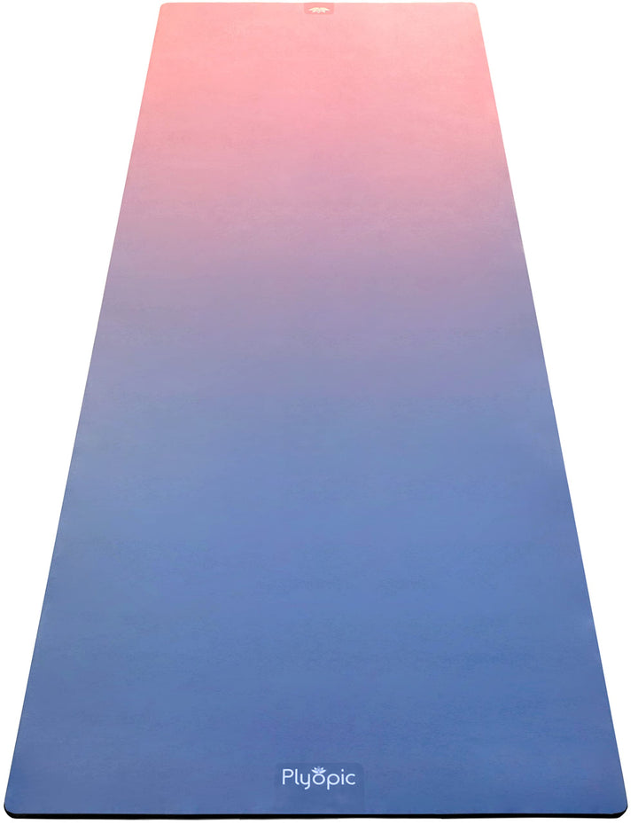 Plyopic All-In-One Yoga-Matte – Rutschfest auch bei Schweiss | Premium Matte mit Sweat-Grip Oberfläc