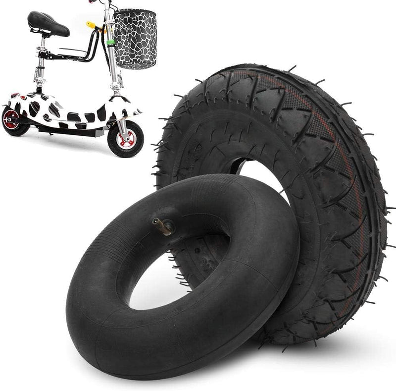 Rollstuhlreifen mit Innenrohr, Ersatzreifen Luftreifen, Verschleissfester Scooter Reifen 3.00-4/260X