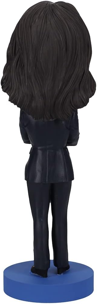 Royal Bobbles Kamala Harris Wackelkopf, Premium Polyresin lebensechte Figur, einzigartige Seriennumm