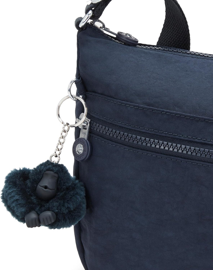 Kipling Damen Izellah Umhängetasche, M Blue Bleu 2, Blue Bleu 2