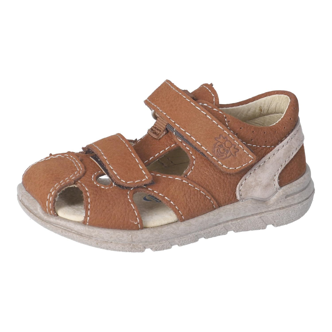 RICOSTA Mädchen und Jungen Kletthalbschuhe KASPI, Kinder Lauflernschuhe, Weite: Mittel, terracare, C