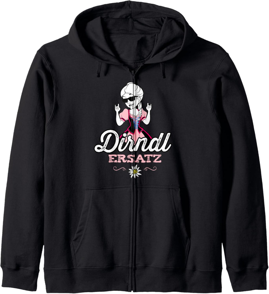 Dirndl Ersatz Tracht Kinder Trachtenshirt Damen Trachten Kapuzenjacke