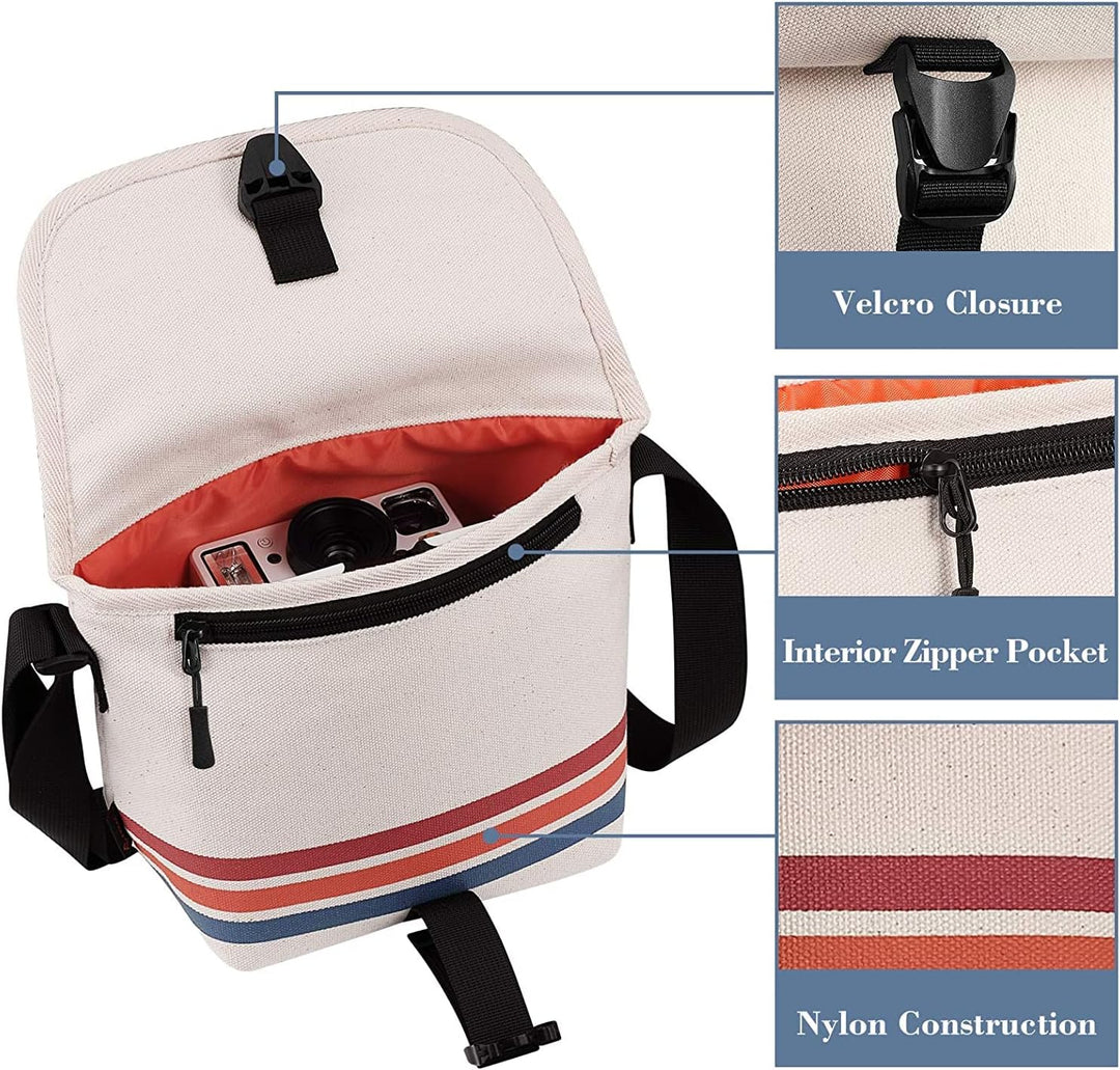 Fintie Tasche für Polaroid Now/Now+ Gen 2 I-Type Sofortbildkamera, Polaroid Originals OneStep+/Onest