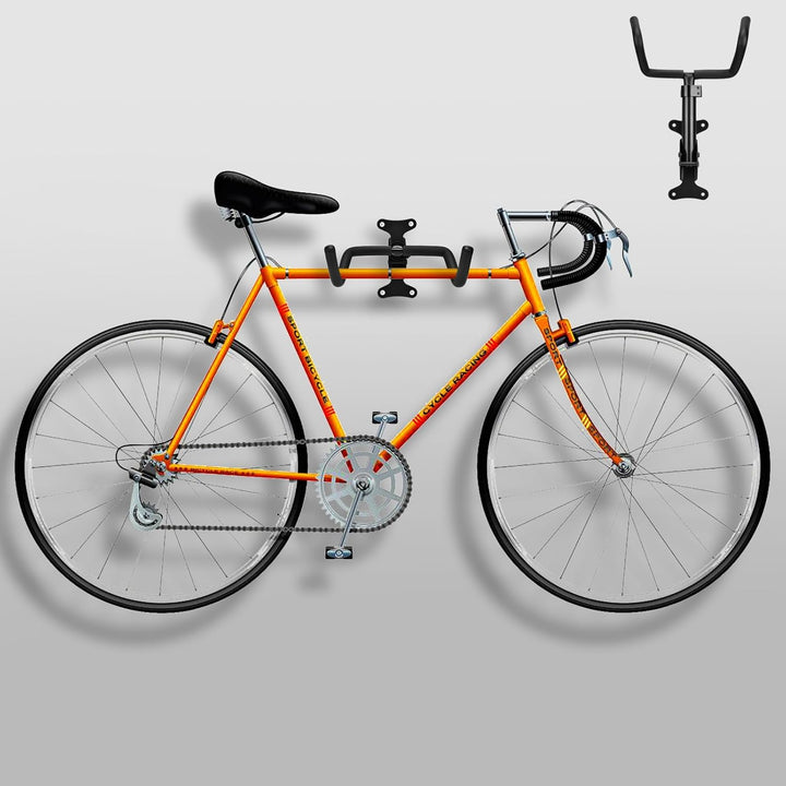 Fahrrad Wandhalterung Klappbar Metall Fahrradhalter Wand Einstellbar, Fahrradaufbewahrung für Garage