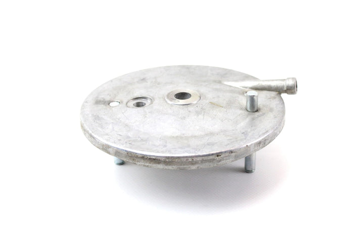 Bremsschild natur hinten mit Bohrung für Bremslichtkontakt Bremszug innen Simson Schwalbe KR KR51 KR