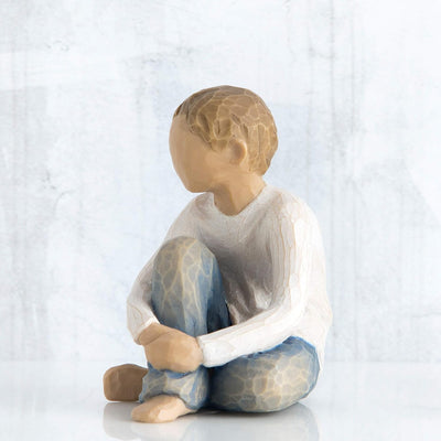 Enesco 26228 Willow Tree Figur Fürsorgliches Kind Natur, Natur