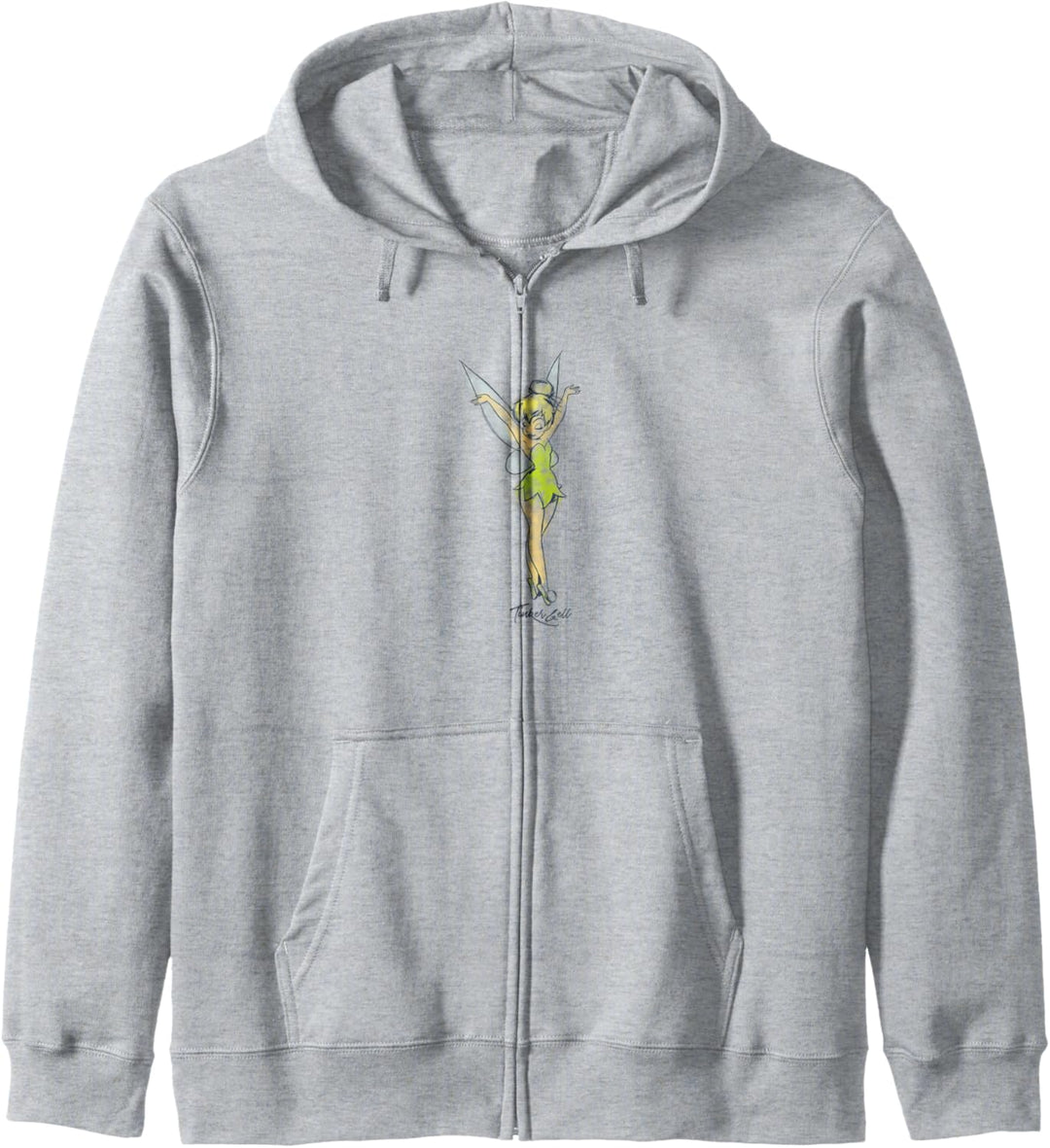 Disney Peter Pan Tinker Bell Watercolor Sketch Kapuzenjacke