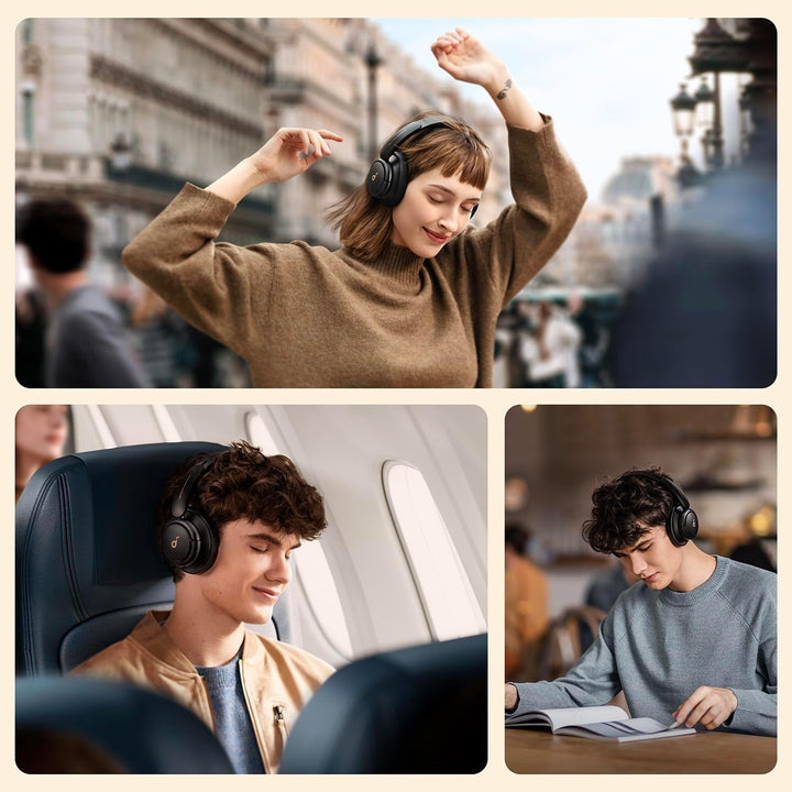 Soundcore by Anker Life Q30 Bluetooth Kopfhörer, Hybrid Active Geräuschisolierung, Individuelle Modi