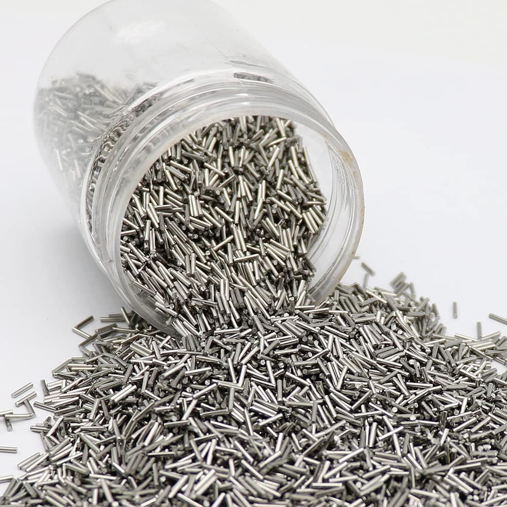 Magnetische Polierstifte aus Edelstahl, 1000 g, für Schmuck, Poliernadeln, Reinigung, Gravurwerkzeug