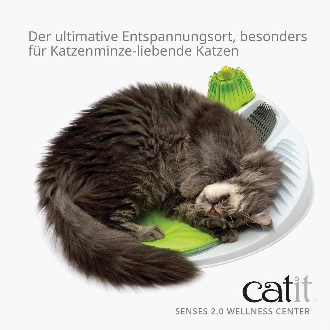 Catit Wellness Center &amp; Design Senses Super Roller Circuit Tempo-Spielschiene Wellness Center + Temp