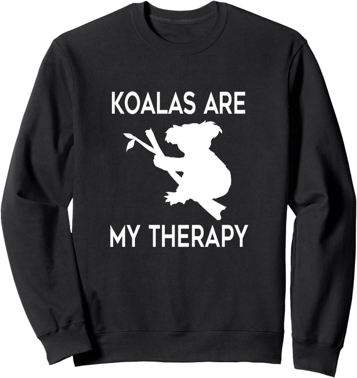 Koalas als Therapie Niedlicher australischer Koala-Bär Sweatshirt
