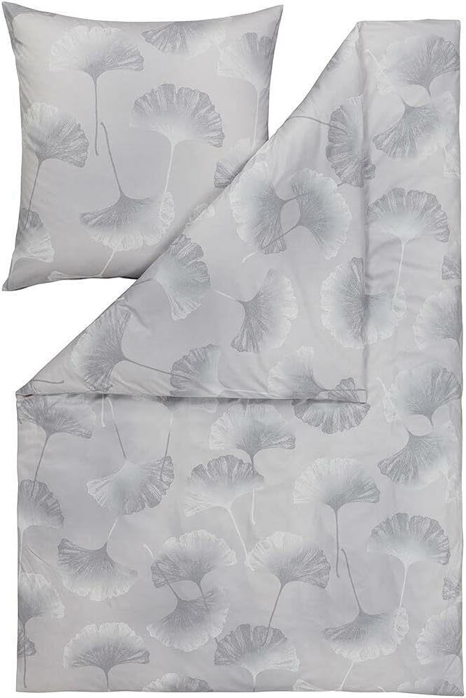 ESTELLA Bettwäsche Isabella | Platin 155x200 + 80x80, 155x200 + 80x80