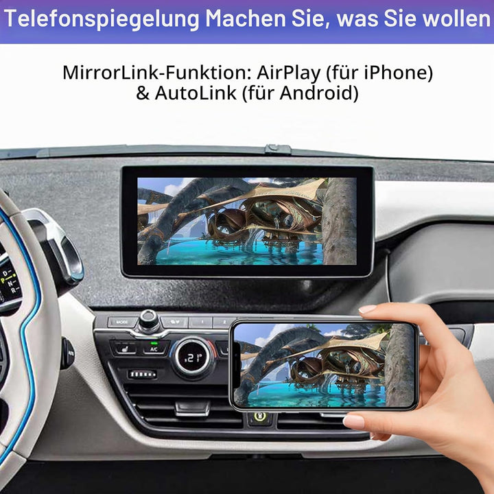 Road Top Wireless Carplay Retrofit Kit Decoder für BMW i3 I01 NBT System 2012-2017 Jahr, Unterstützu
