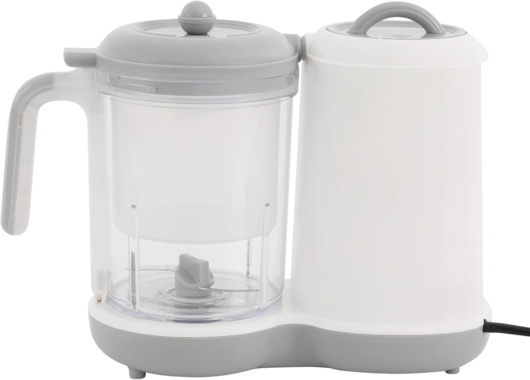 Küchenmaschine Babynahrungszubereiter,450W Küchenmaschine mit Dampfgar-, Mix- und Heizfunktionen,50–