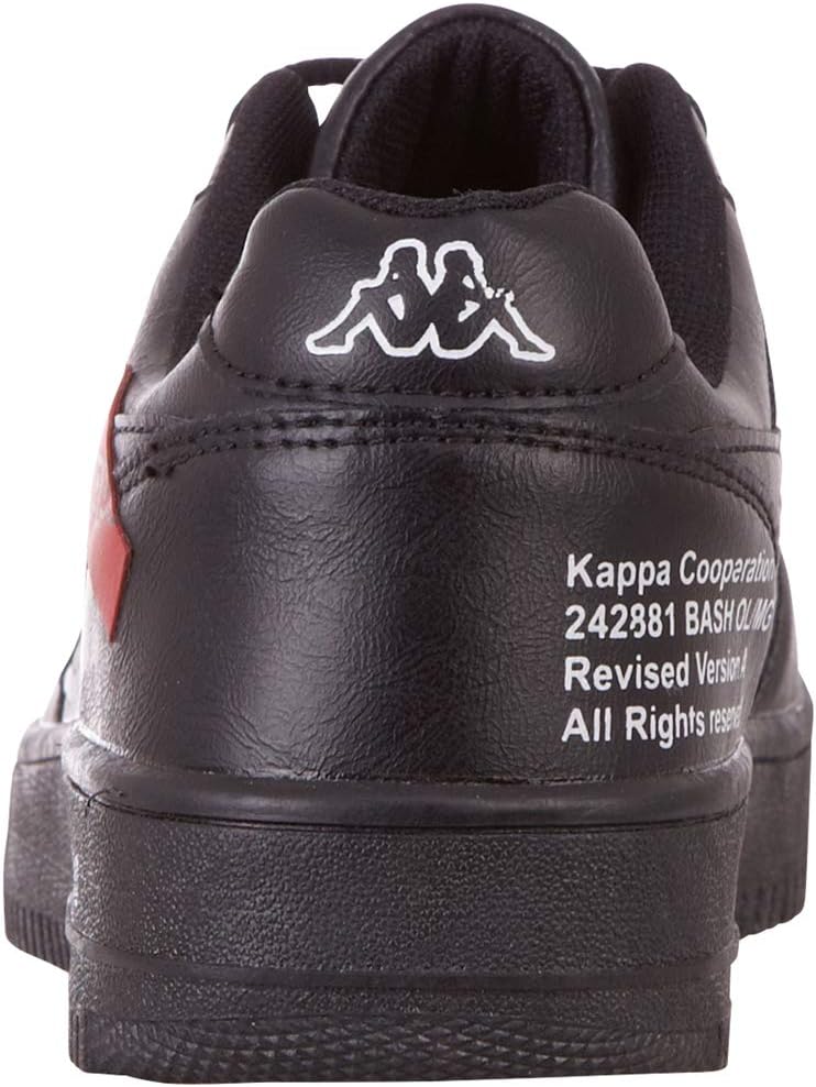 Kappa Herren Bash Mid Fur Sneaker 1110 Black White 37 EU