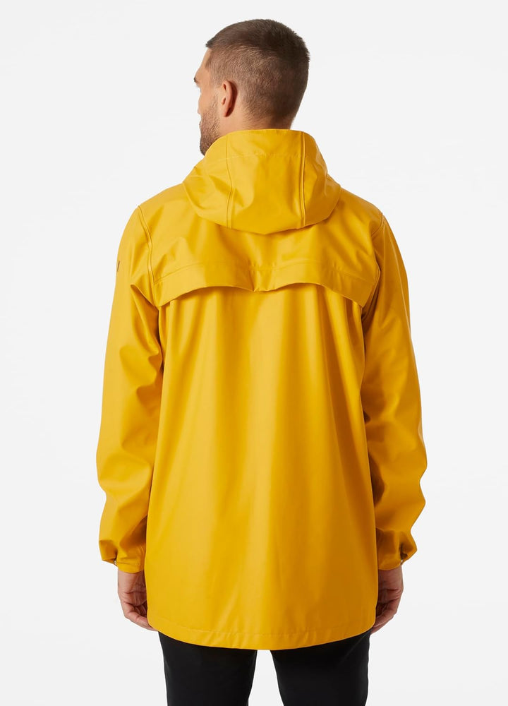 Helly Hansen Herren Moss Rain Coat Shell-Jacke (1er Pack) S Essential Gelb, S Essential Gelb