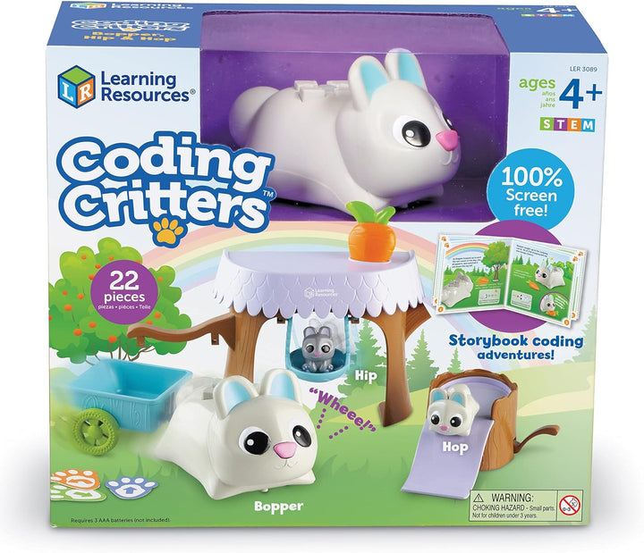 Learning Resources Coding Critters Bopper, Hip und Hop Hip &amp; Hop, Hip &amp; Hop