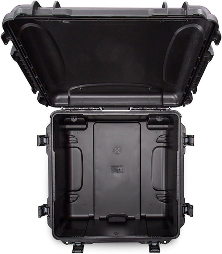 Nanuk 968 Wasserdichter Hartschalenkoffer mit Rollen Schwarz Hartschalenkoffer, Schwarz Hartschalenk