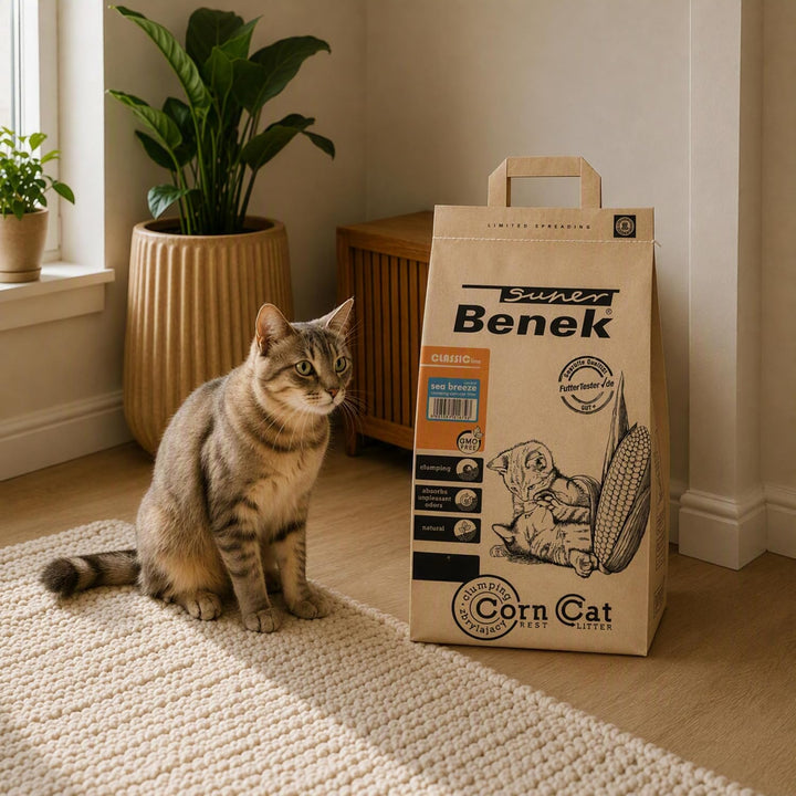 Super Benek Corn Cat geruchloses Tasche