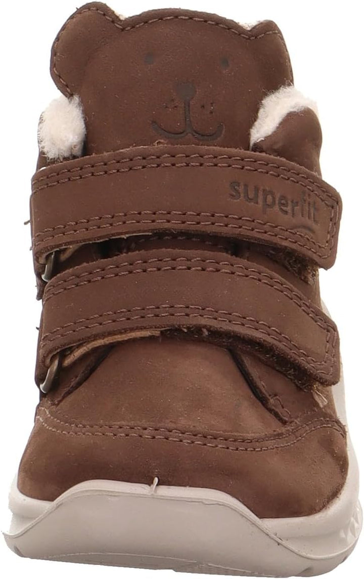 Superfit Jungen Breeze Sneaker 23 EU Schmal Braun 3010, 23 EU Schmal Braun 3010