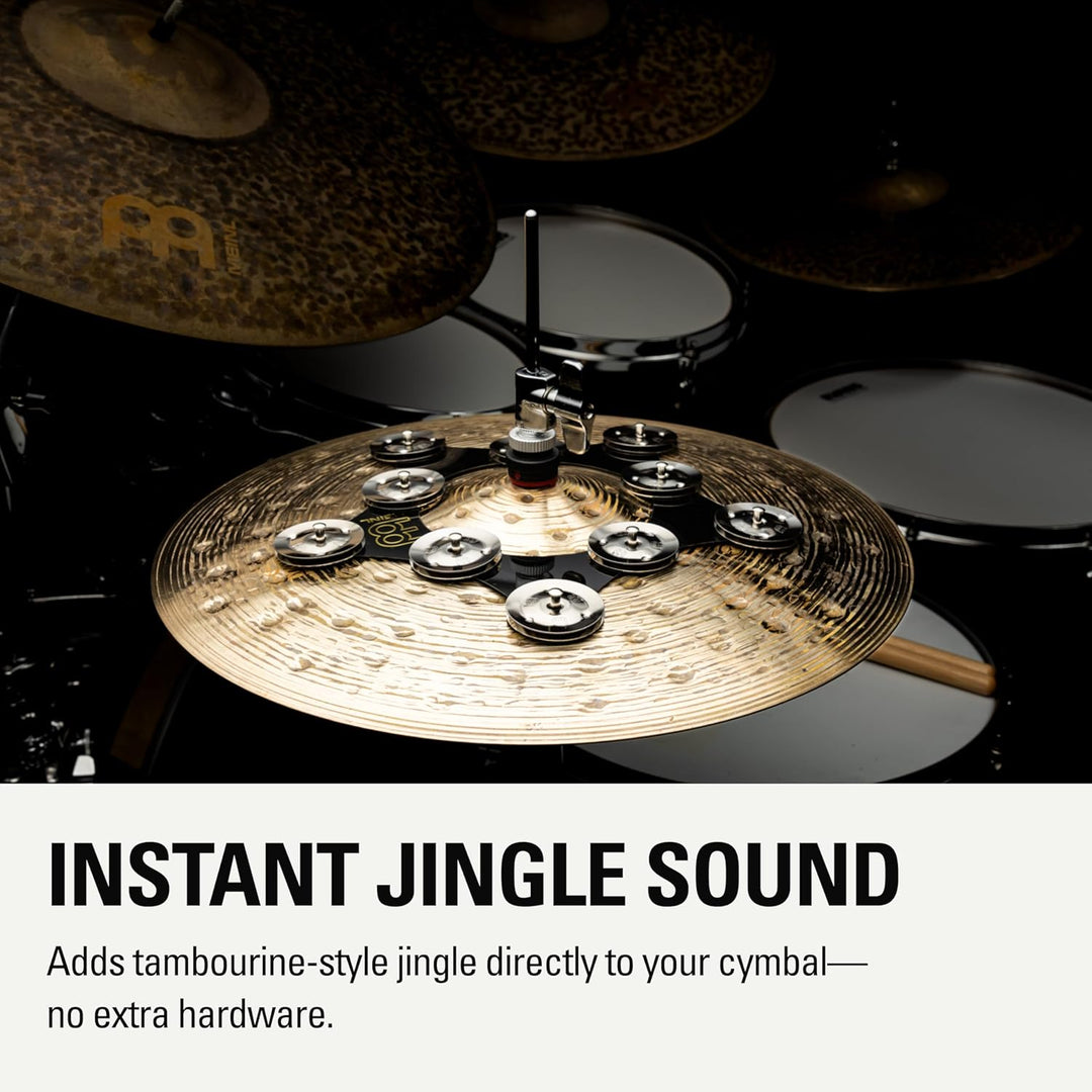 Meinl Percussion Super Flex Ching Ring, Stainless Steel Jingles