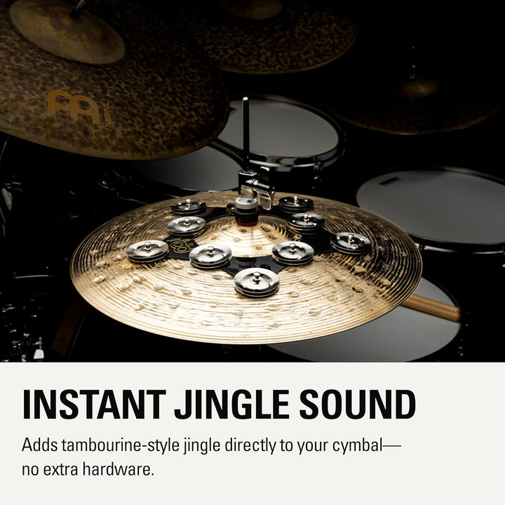 Meinl Percussion Super Flex Ching Ring, Stainless Steel Jingles