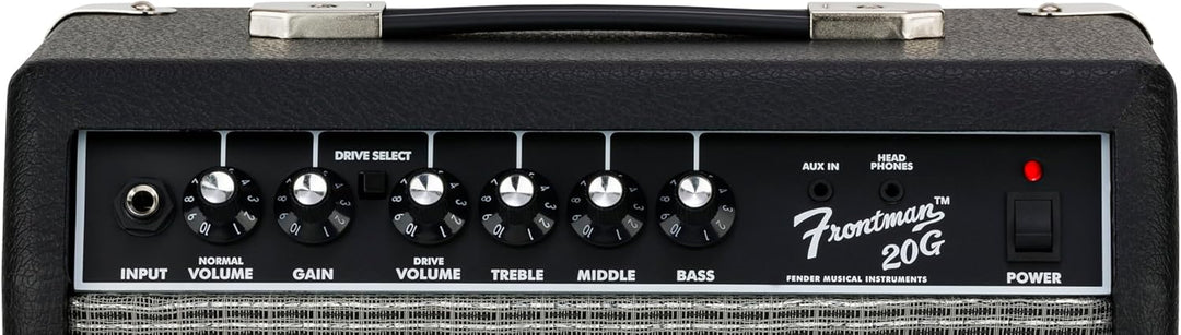 Fender Frontman 20G Combo Verstärker für Gitarre, Ideal für elektrische Gitarren, Single
