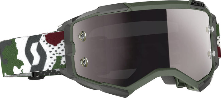 Scott Unisex 272828 Brille Einheitsgrösse Dunkelgrün Weiss, Einheitsgrösse Dunkelgrün Weiss