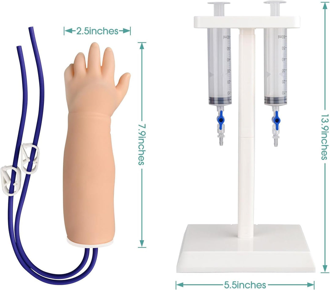 MedEduQuest Pädiatrie-IV- und Phlebotomie-Übungshandset Pediatrischer IV-Arm, Pediatrischer IV-Arm