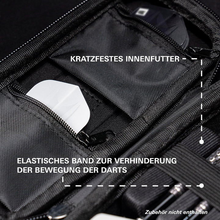 Target Darts Rob Cross Ghost Series Takoma Wallet Regular – Dartkoffer schwarz/weiss | Voltage“ Dart