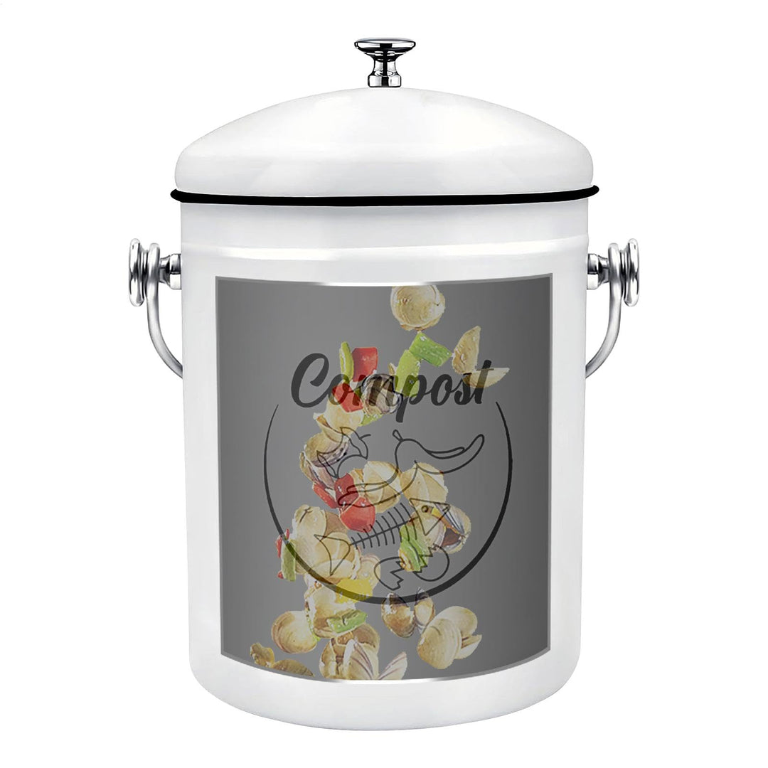 Counter -Kompostbehälter, Küchenthekekompost -Bucket | 5l Geruchsbeständiger Mülleimer Küchenkompost