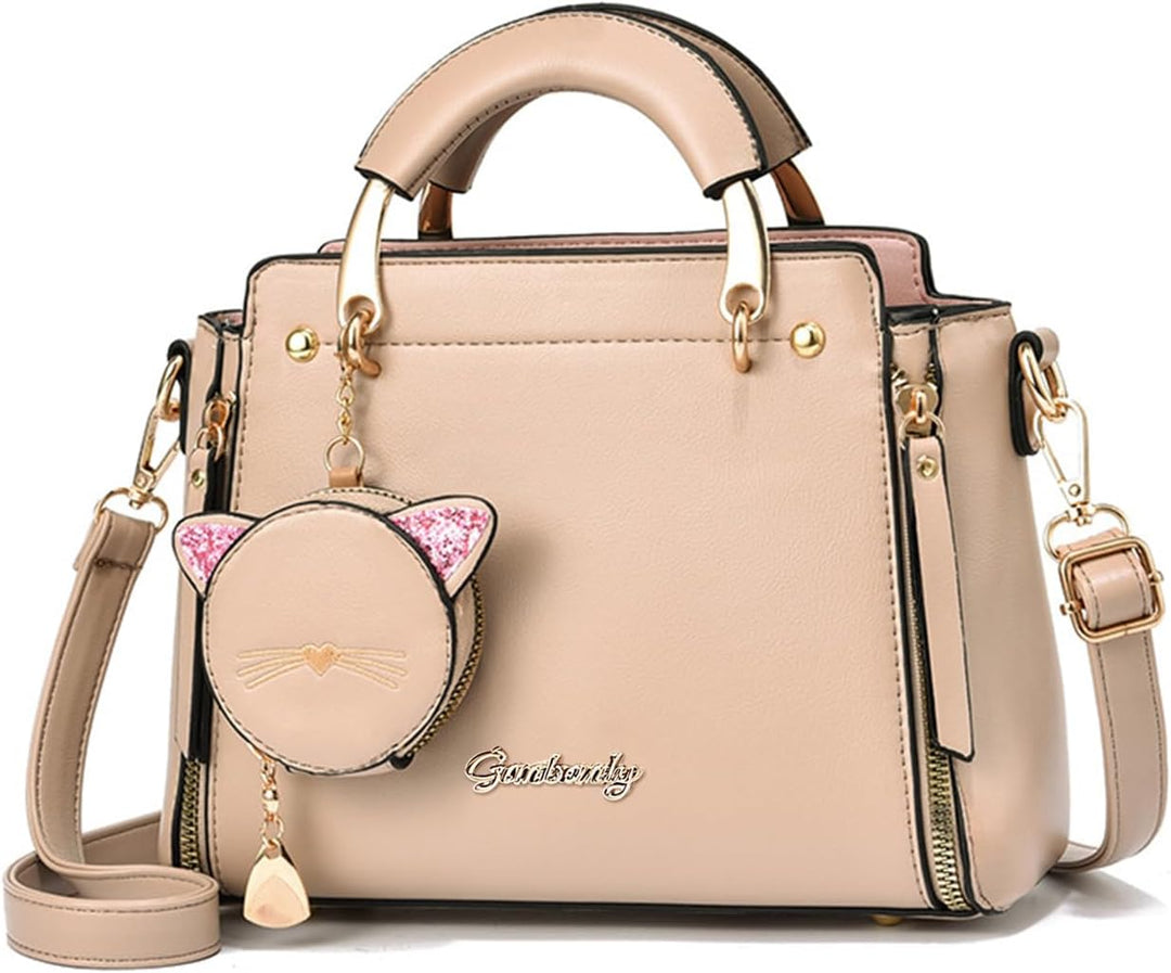 NICOLE & DORIS Frauen Umhängetasche Klein Tasche Mode Handtaschen Damen Kuriertaschen Handytasche Mä