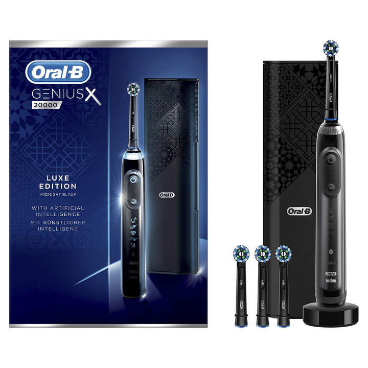 Oral-B Genius X Luxe Edition 20000 Midnight Black Elektrische Zahnbürste Oral-B Genius X 20000 Luxus