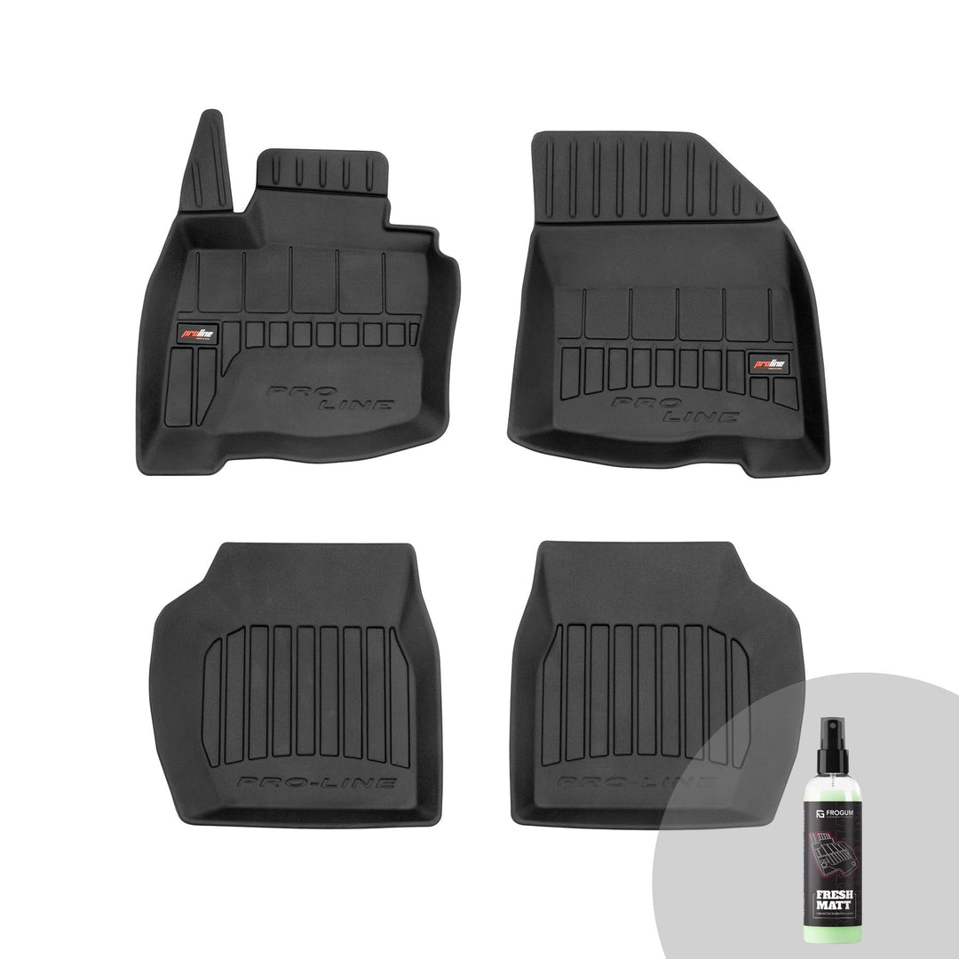 FROGUM ProLine 3D Gummimatten Exklusiven Auto Fussmatten Autofussmatten für Honda Civic VIII 2006-20