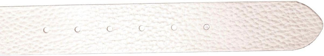 Vanzetti Glitter Radiance 40mm Metallic Belt W105 Platinumgold Metallic
