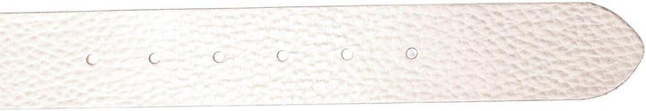 Vanzetti Glitter Radiance 40mm Metallic Belt W105 Platinumgold Metallic