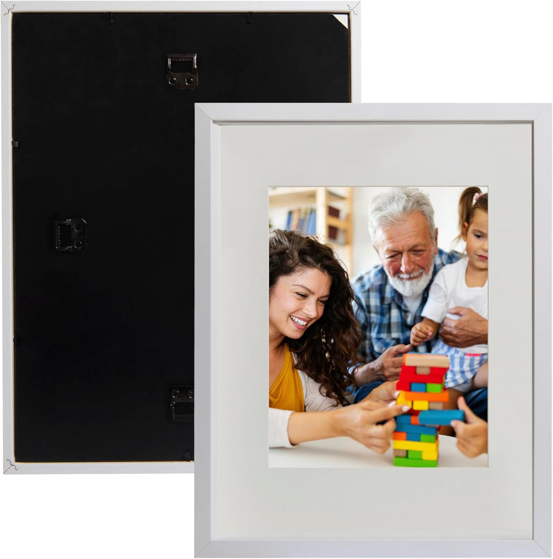 BD ART Box 3D 30x40 cm Objektrahmen Bilderrahmen, Quadratische Weiss zum befüllen, tiefer für objekt